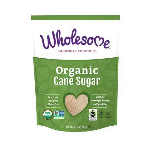Wholesome Sweeteners Milled Unrefined Sugar (12x2 LB)