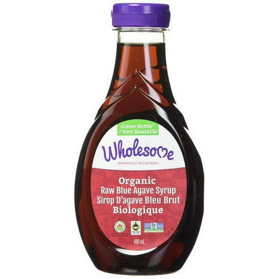 Wholesome SWEETENERS Organic Raw Blue Agave, 480ml {Imported from Canada}