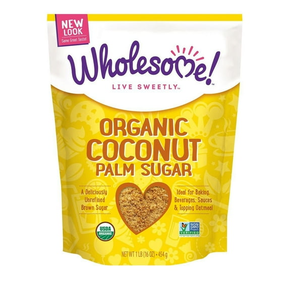 Wholesome Sweeteners Sugar - Organic - Coconut Palm - 16 Oz - Case Of 6