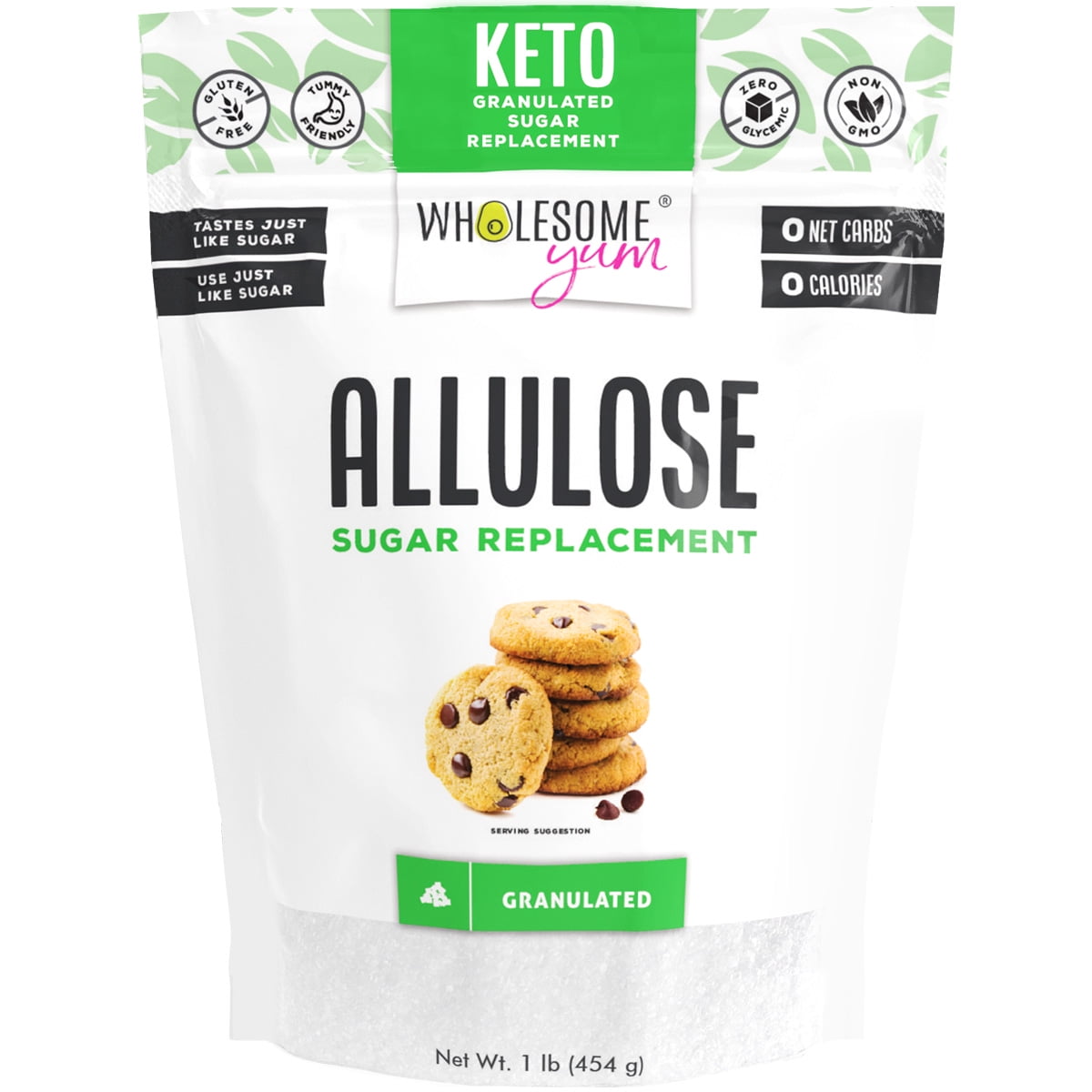 Wholesome Yum Allulose Sweetener Natural Granulated Sugar Substitute