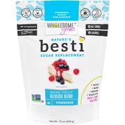 Wholesome Yum Besti 1:1 Natural Powdered Sugar Replacement - Monk Fruit Sweetener with Allulose, 12 oz