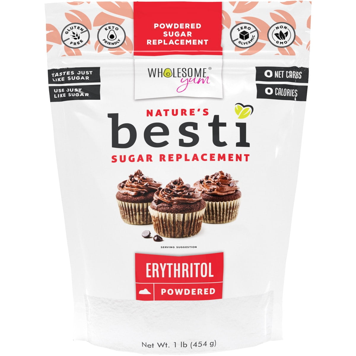 Wholesome Yum Besti Keto Powdered Erythritol Sweetener Natural
