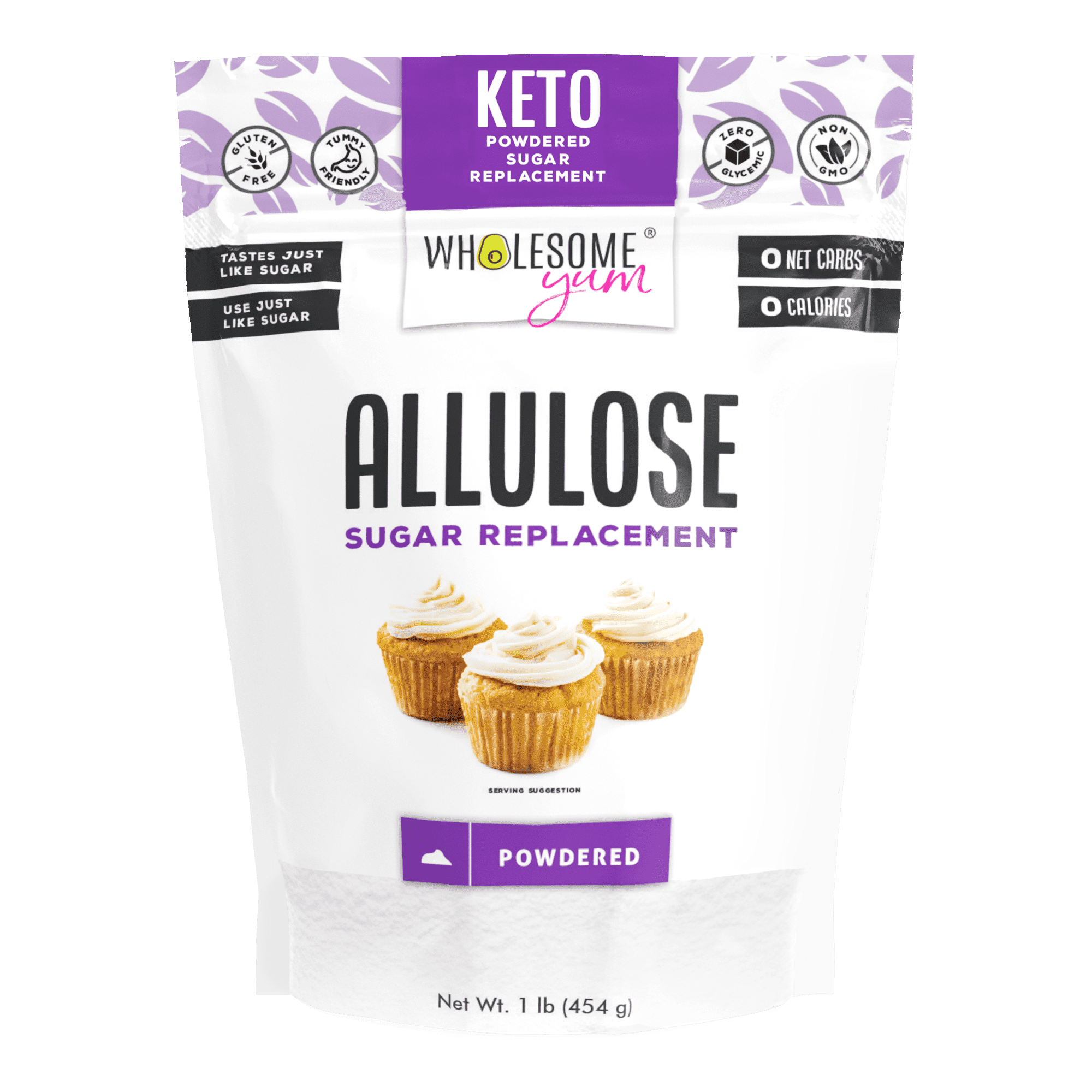 Wholesome Yum Powdered Allulose Sweetener Natural Powdered Sugar