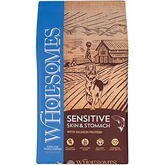 Wholesomes Sensitive Salmon & Brown Rice Dry Dog Food