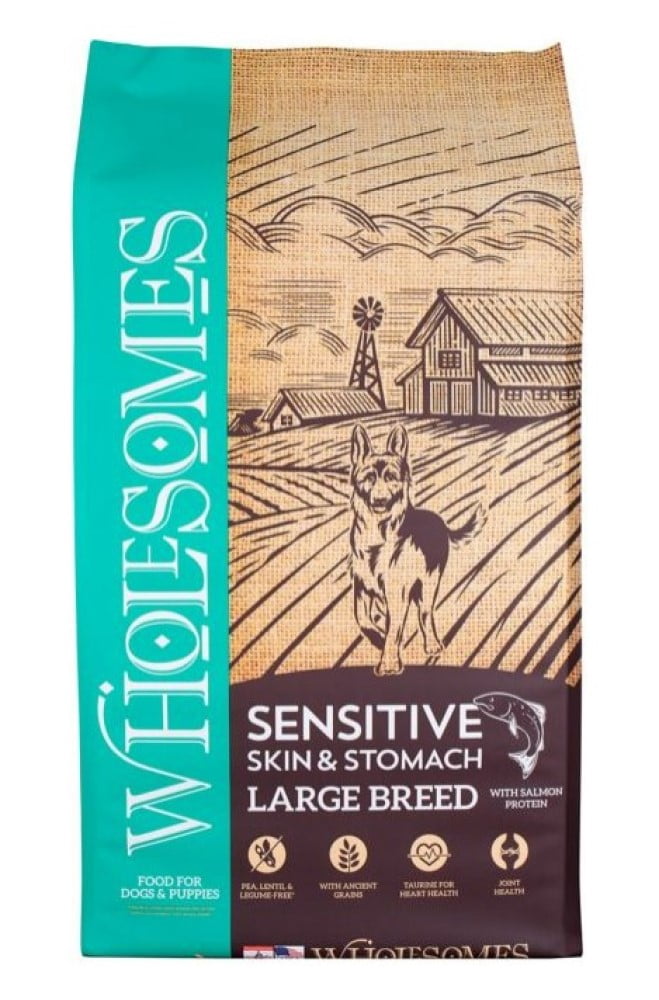 Wholesomes Sensitive 30 Lb. Large Breed Dry Dog Food 348287