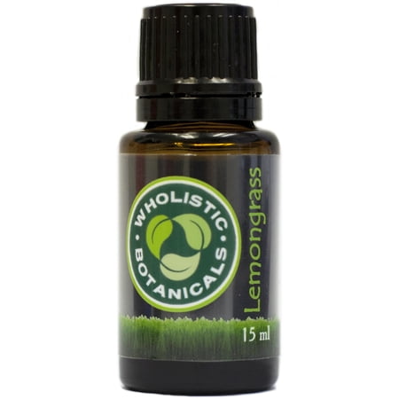 Wholistic Botanicals Lemongrass Essential Oil 15 ml.
