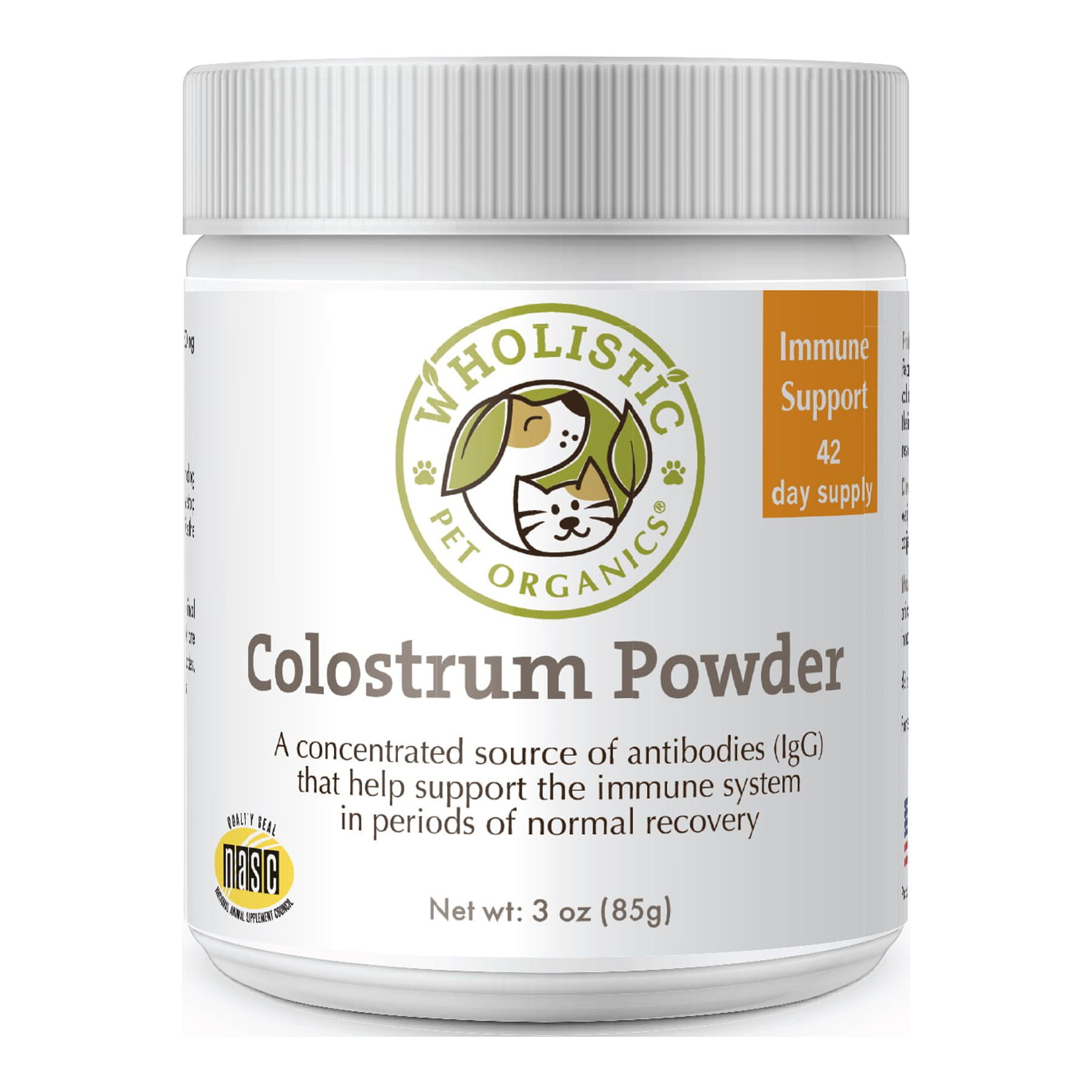 Wholistic Pet Organics Immune Balance Bovine Colostrum