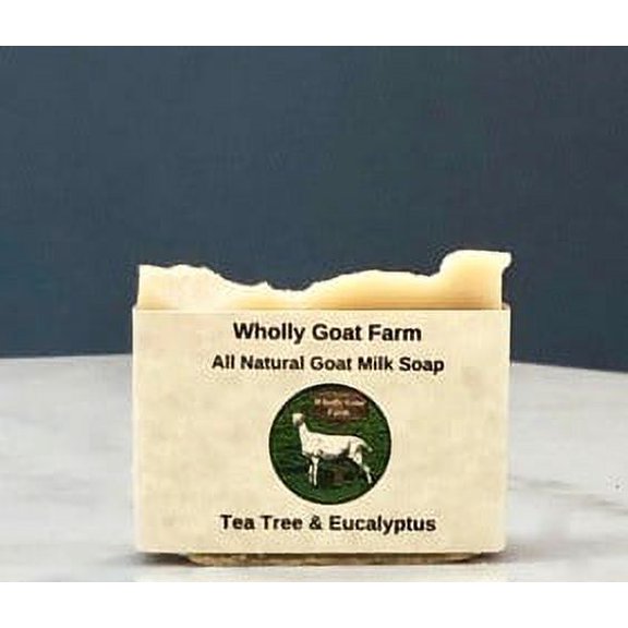 Wholly Goat Farm - Goat Milk Soap - Tea Tree & Eucalyptus