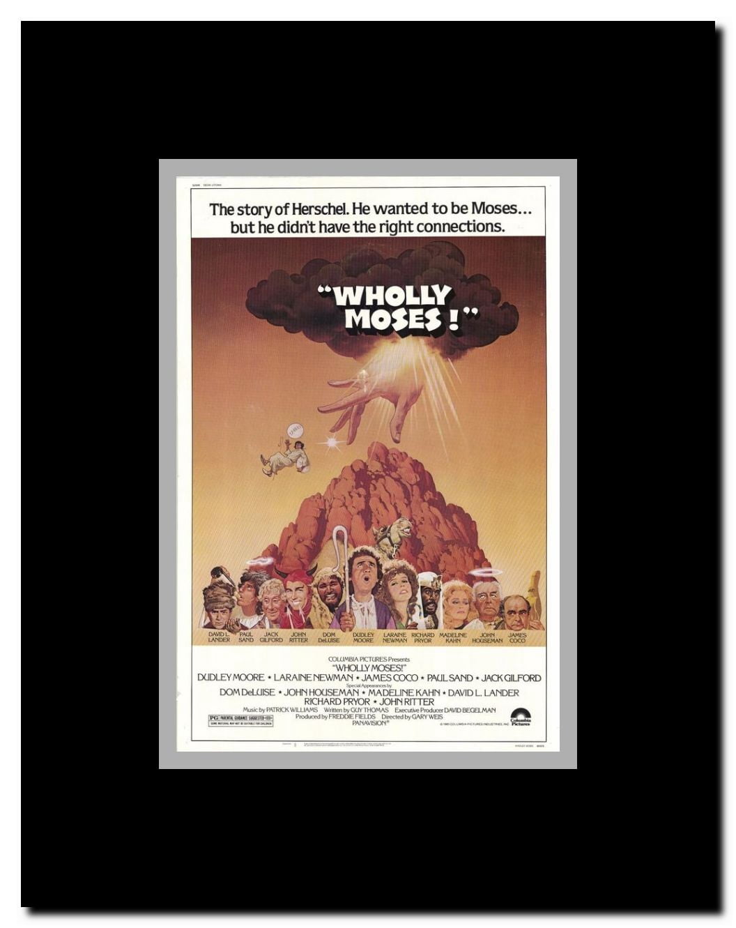 Wholly Moses! Framed Movie Poster