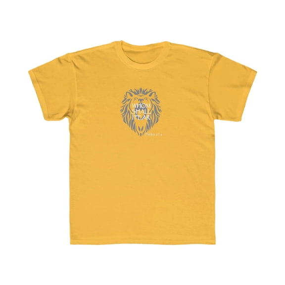 Whom Shall I Fear Kids Regular Fit Tee