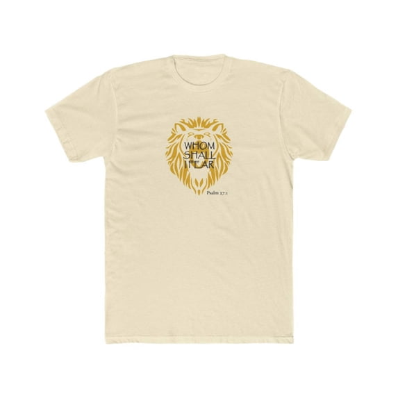 Whom Shall I Fear Men's Cotton Crew Tee