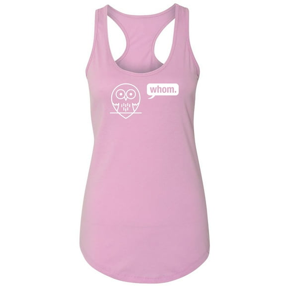 Whom (owl) Racerback Tank