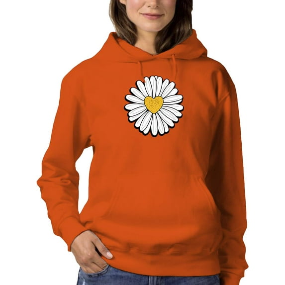 Whoopsie Daisy Heart Core Hoodie Women -Image by Shutterstock, Female 3X-Large