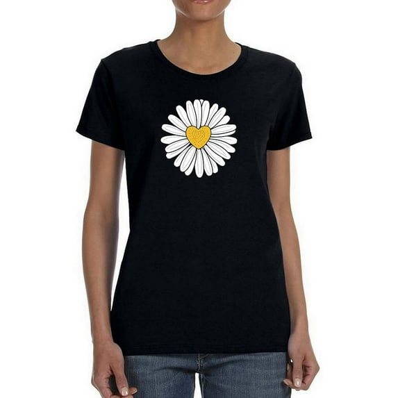 Whoopsie Daisy Heart Core T-Shirt Women -Image by Shutterstock, Female 3X-Large