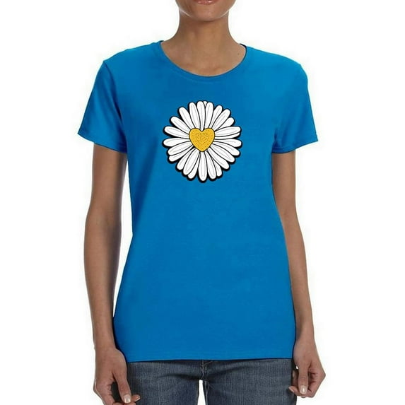 Whoopsie Daisy Heart Core T-Shirt Women -Image by Shutterstock, Female 3X-Large
