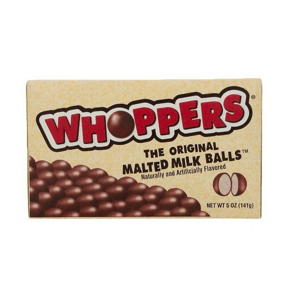 Whoppers Malted Milk Balls, 5-Ounce Box (Pack of 4)