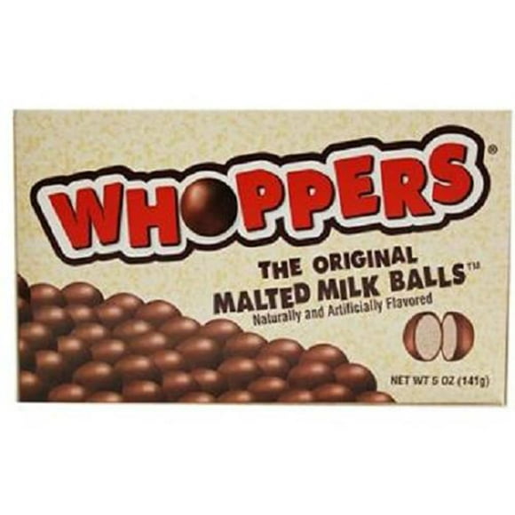Whoppers, Malted Milk Balls, Count 1 (5 oz) - Chocolate Candy / Grab Varieties & Flavors
