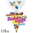 thumbnail image 1 of Whoppers Robin Eggs Minis Malted Milk Balls Easter Candy, Gift Bag 1.75 oz, 1 of 9
