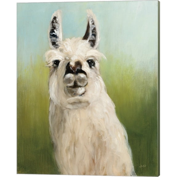 Whos Your Llama I by Julia Purinton, Canvas Wall Art, 16W x 20H