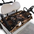 thumbnail image 1 of Whosucclay 4 Pockets Golf Cart Seat Cover for All-Season Use All-Weather Use, Breathable 4 Storage Pockets Golf Cart Seat Cover Blanket Towel Accessories, Dog, 1 of 7