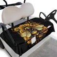 thumbnail image 1 of Whosucclay Bee Sunflower Black Golf Cart Seat Cover, Wear-Resistant Blanket Cover Anti-Slip Anti-Wear Golf Cart Seat Cover Towel for 2 Person Golf Cart Seat, 1 of 7