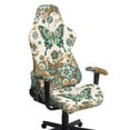 thumbnail image 1 of Whosucclay Boho Mandala Floral Butterfly Print Gaming Chair Covers with Armrest Covers Office Computer Game Chair Slipcovers Universal Chairs Cover for Reclining Racing Gaming Chairs, 1 of 8