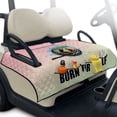 thumbnail image 1 of Whosucclay Born to Golf Theme Foldable Golf Cart Seat Covers, 51.18 x 30.3 inches 4 Convenient Pockets Breathable Fabric with Keep Seats Cool, 1 of 9