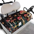 thumbnail image 1 of Whosucclay Butterfly Mushroom Golf Cart Seat Cover Blanket Towel Accessories, Elastic Breathable Towel Blanket Cover for Club Car EZGO Yamaha, 52.36 x 32.28 inch, 1 of 7