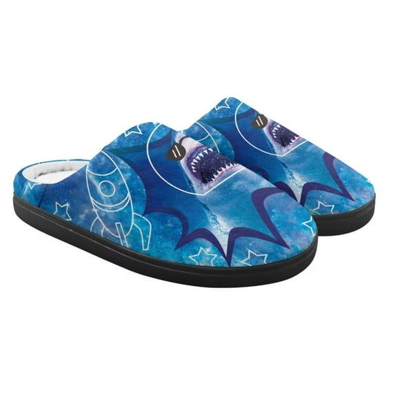 Whosucclay Cotton Slippers for Boys Girls Winter Warm Memory Foam Cotton Home Slippers Soft Slip on House Slippers Indoor Outdoor Shoes