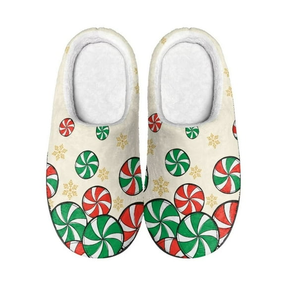 Whosucclay Cotton Slippers for Women Lightweight House Slippers With Memory Foam, Washable Home Slippers,Indoor Comfy Bedroom Cozy Slippers Slip On