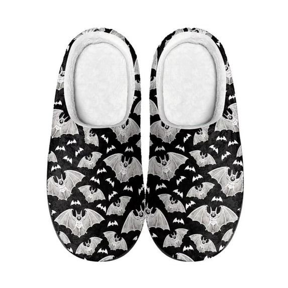 Whosucclay Cotton Slippers for unisex Winter Warm Memory Foam Cotton Home Slippers Soft Slip on House Slippers Indoor Outdoor Shoes