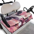 thumbnail image 1 of Whosucclay Cow Flowers Design Golf Cart Seat Protector, Anti-Slip Golf Cart Seat Cover Anti-Fade Thick Golf Cart Seat Cushion for More 2 Person Seats, 1 of 7
