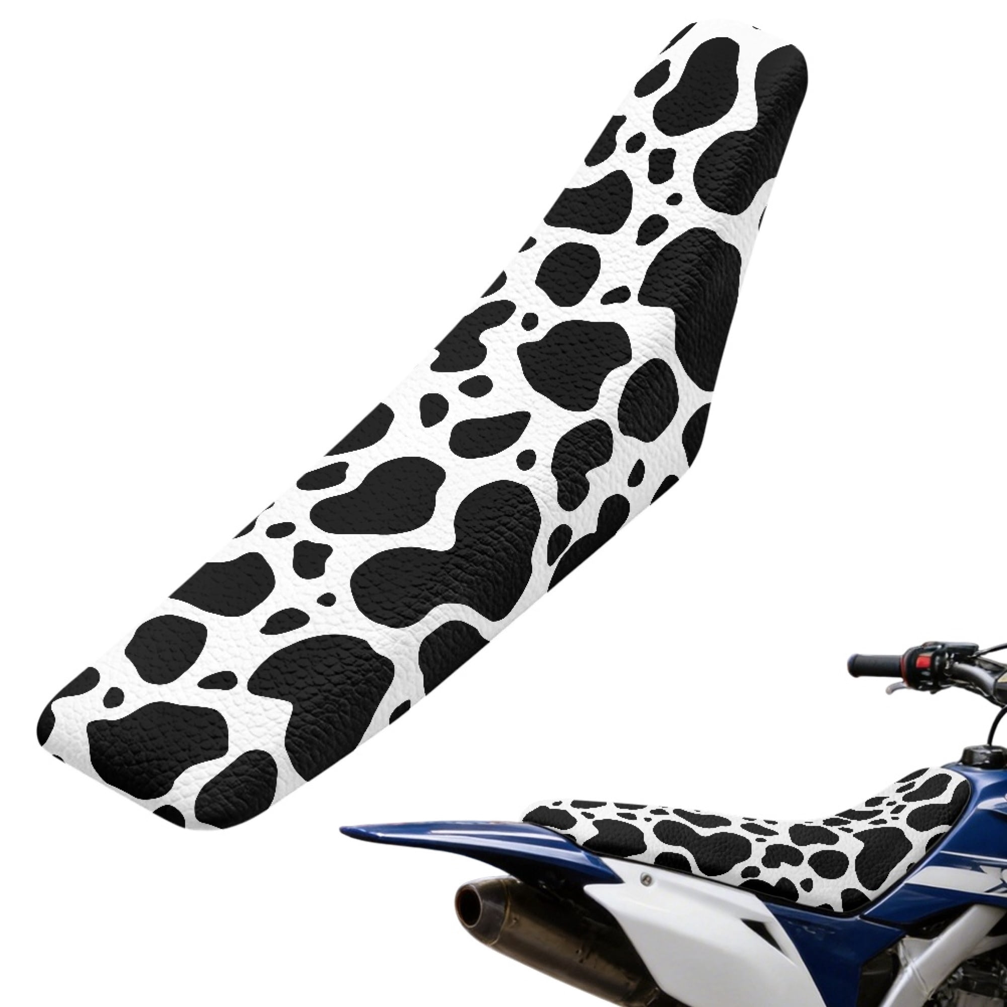 Whosucclay Cow print Motocross Racing Seat Protector for Soleil01 ...