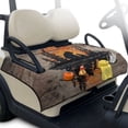 thumbnail image 1 of Whosucclay Deer Wood Grain Club Car Seat Covers, 51.18 x 30.3 inches 4 Storage Pockets Golf Cart Seat Blanket with Quick Dry, 1 of 9
