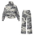 Traksuit Pattern Whosucclay Digital Camouflage Pattern Spandex Blend Two Piece Tracksuit ...