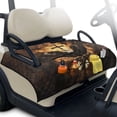 thumbnail image 1 of Whosucclay Eagle Pattern Design Folding Golf Cart Seat Covers, Lightweight Reusable Quilted for Yamaha Club Car Front Seat 4 Convenient Pockets, 1 of 9