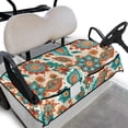 thumbnail image 1 of Whosucclay Floral Pattern Thick Golf Cart Seat Protector, Breathable 4-Pocket Golfcart Cushion Cover for EZGO Club Car Yamaha, 52.36" x 32.28", 1 of 7