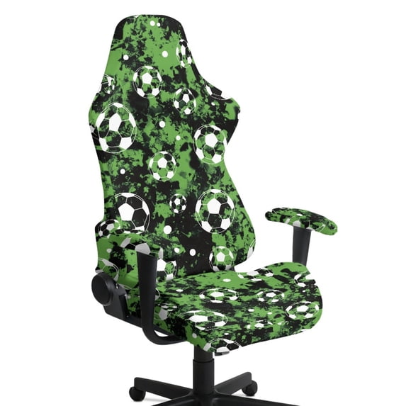 Whosucclay Football HuntingCamo Print Gaming Chair Covers with Armrest Covers Office Computer Game Chair Slipcovers Universal Chairs Cover for Reclining Racing Gaming Chairs