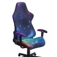 thumbnail image 1 of Whosucclay Galaxy Print Gaming Chair Cover with Armrest Covers 4 Pcs Stretch Racing Computer Chair Slipcover Set Rotating Desk Chairs Protector Cover for Pets, 1 of 8