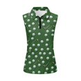 thumbnail image 1 of Whosucclay Golf Ball And Club Print Womens Golf Shirt for Ladies Breathable Quick Dry Stretchy Workout Tank Tops XS - 2XL, 1 of 8