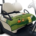 thumbnail image 1 of Whosucclay Golf Course Print Golf Cart Seat Cushion Cover, Travel-friendly 4 Convenient Pockets Seat Protector for Club Car Ds Precedent Tempo EZGO Yamaha Carts, 1 of 9