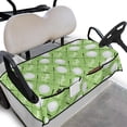 thumbnail image 1 of Whosucclay Golf Pattern Golf Cart Seat Blanket, 4 Pockets Thick 4 Front Pockets Golf Cart Seat Blanket Towel for Yamaha EZGO Club Car, 52.36" x 32.28", 1 of 7