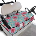 thumbnail image 1 of Whosucclay Hibiscus Waves Green Golf Cart Seat Protector, Anti‑Slip Comfort Cover for Most 2 Seats Wear-Resistant Golf Cart Seat Towel Blanket, 52.36"x 32.28", 1 of 7