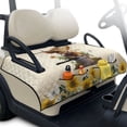 thumbnail image 1 of Whosucclay Highland Cow Golf Cart Seat Cover, 51.18 x 30.3 inches 4 Convenient Pockets All-Weather Protection Golf Cart Seat Blanket with All-Weather Protection, 1 of 9