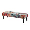 thumbnail image 1 of Whosucclay Hummingbird Flower Print Dining Room Bench Covers Non-Slip Bench Chair Slipcovers Dust Proof Bench Seat Cushion Slipcovers Removable Bench Protectors for Wedding, Hotel, Party, 1 of 7