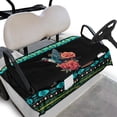 thumbnail image 1 of Whosucclay Hummingbird Yellow Roses Anti-Scratch Golf Cart Seat Cover, Thickened 4 Front Pockets Golf Cart Seat Protector for Yamaha EZGO Club Car, 52.36 x 32.28 inch, 1 of 7