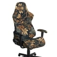 thumbnail image 1 of Whosucclay Hunting Camo Forest Print Gaming Chair Cover, Stretchable Elastic Computer Desk Chair Cover with Armrest Covers, 4Pcs Soft Non Fading Office Chairs Covers Slipcovers, 1 of 8