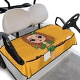 thumbnail image 1 of Whosucclay Leprechaun Clover Hat Anti-Wear Golf Cart Seat Cover Anti-Slip for EZGO Club Car Yamaha Icon, Elastic Golf Cart Seat Protector, 1 of 7