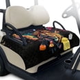 thumbnail image 1 of Whosucclay Lion Galaxy Art Folding Golf Cart Seat Covers 4 Pockets Club Car Seat Cover Protector, Golf Cart Seat Covers for Ezgo TXT RXV 2-Person Carts, 1 of 9