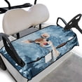 thumbnail image 1 of Whosucclay Little Deer Elastic Golf Cart Seat Cover Anti-Slip for Yamaha EZGO Club Car Icon, Breathable Golf Cart Seat Cover Blanket Towel Accessories, 1 of 7
